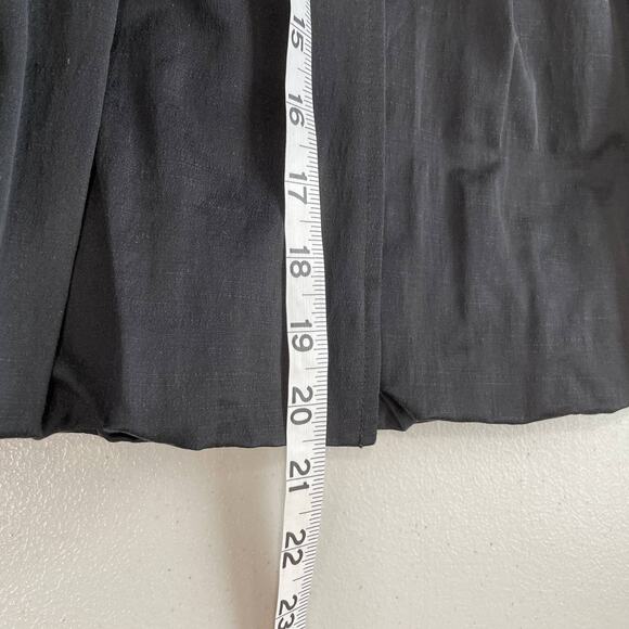 FOREVER Black Blazer Button Down Swing Cropped 1/2 Sleeve Jacket S - Picture 11 of 11